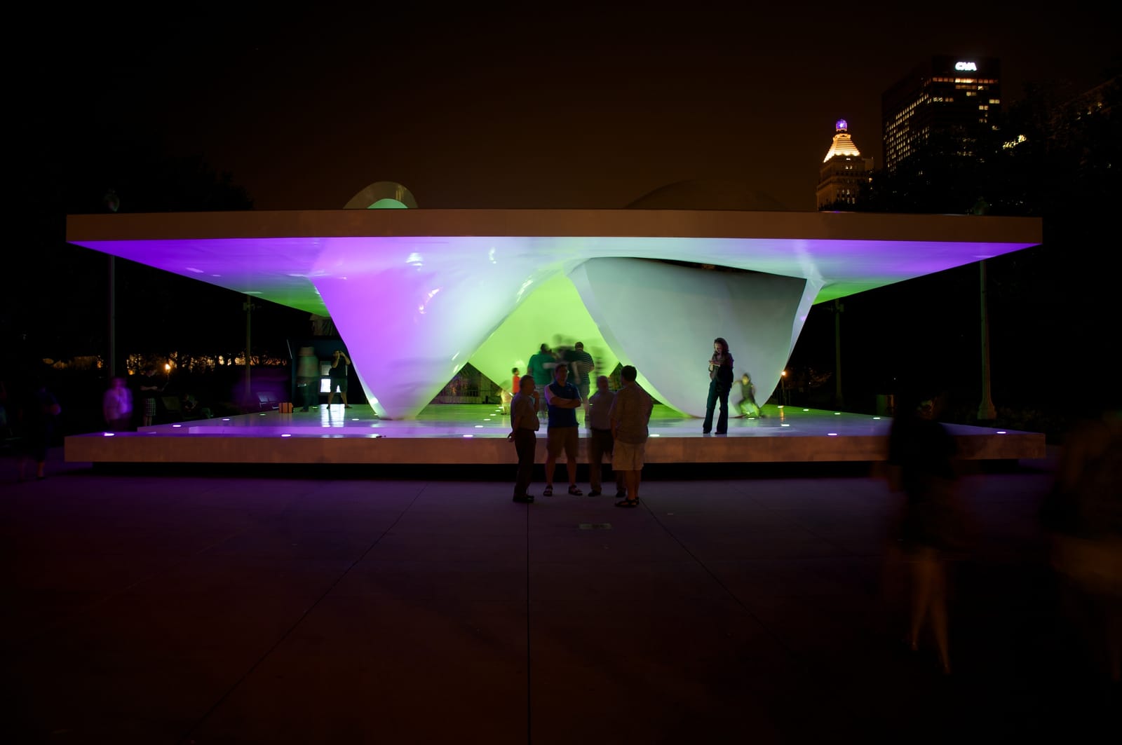 Burnham Pavilion - Lighting Program