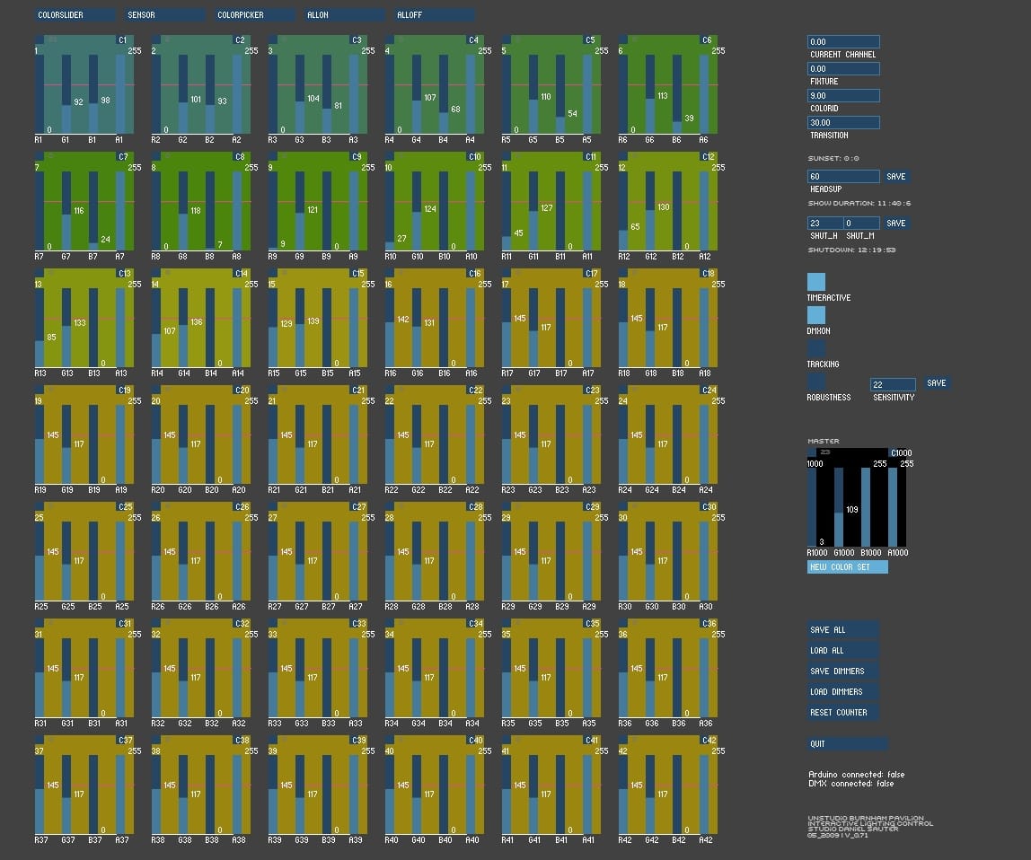 Burnham Pavilion - Lighting Program