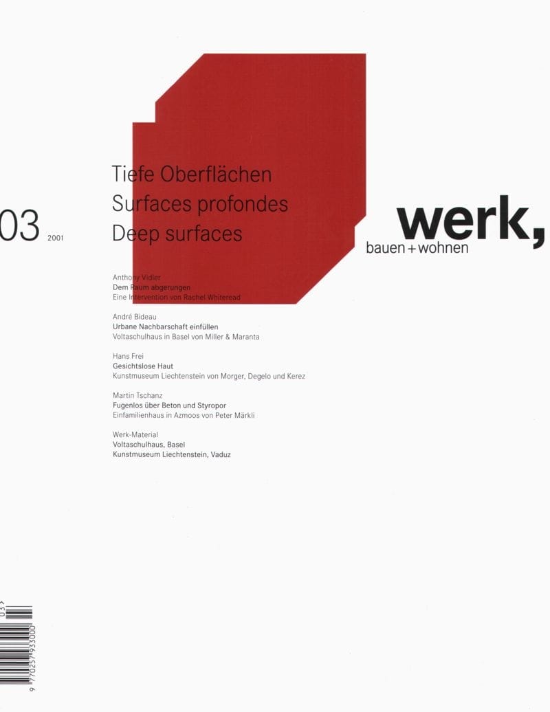 werk, bauen + wohnen