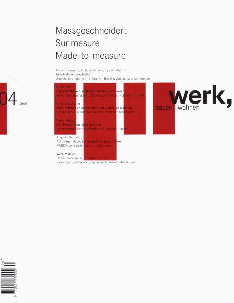 werk, bauen + wohnen