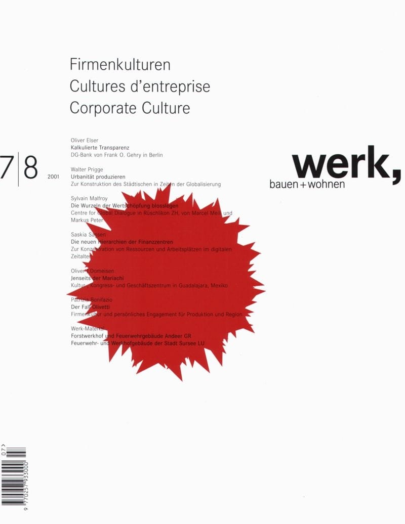 werk, bauen + wohnen