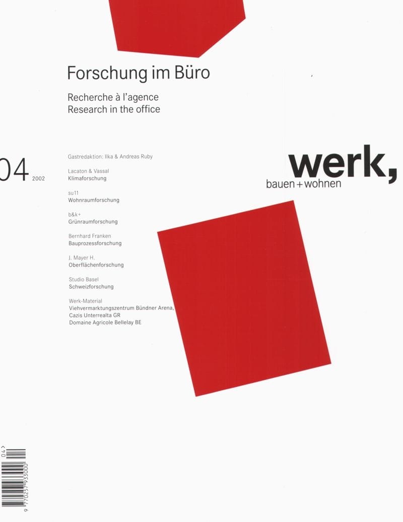 werk, bauen + wohnen